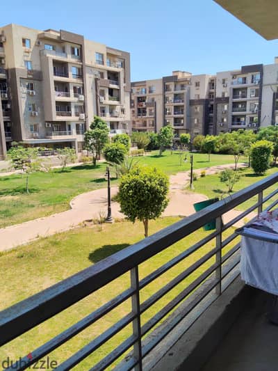 For sale, a 140 square meter corner apartment with a full landscape view in Dar Misr Compound, Zone 16, Sheikh Zayed