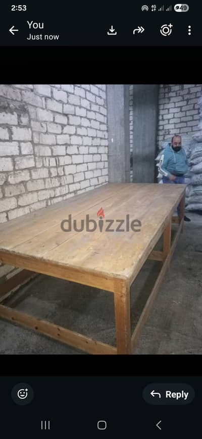 بيع ترابيزه كبيره او يطلق عليه بنك الأعمال الشقه