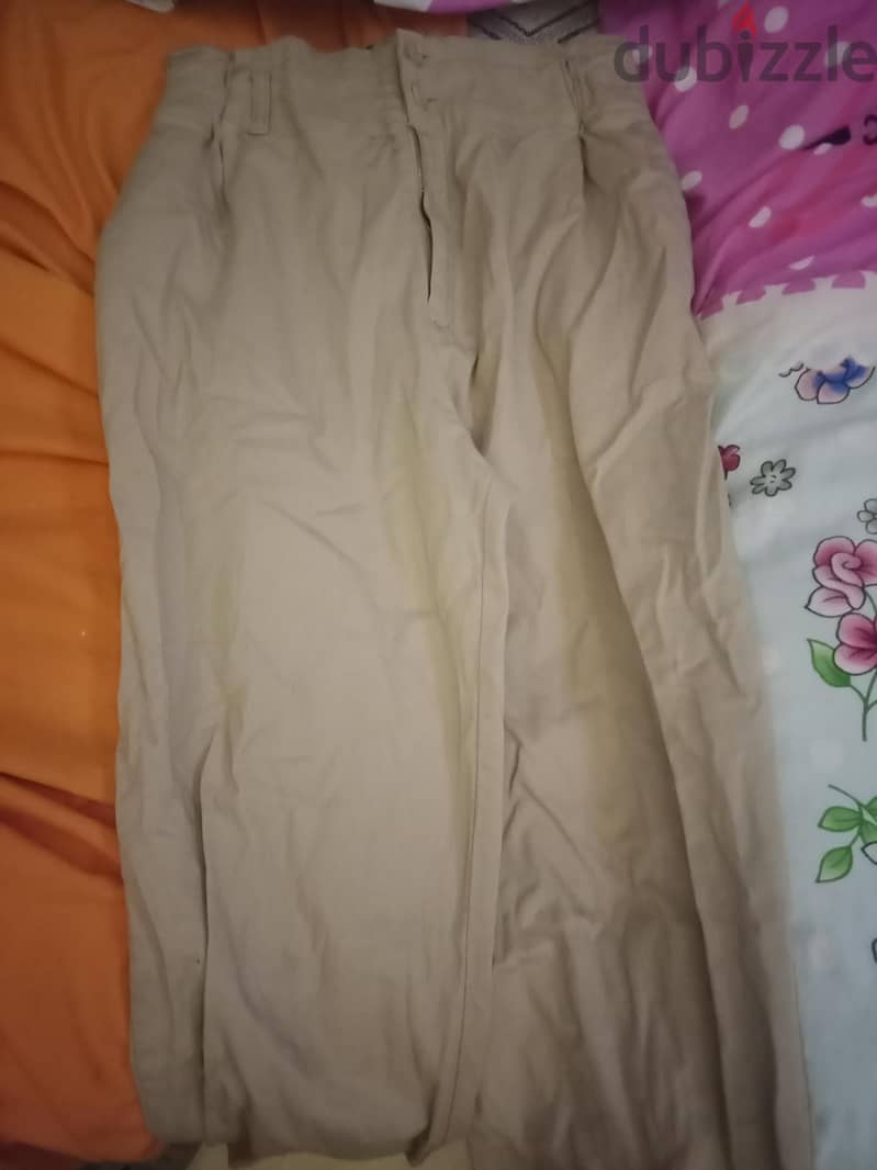 بنطلون جابردين بيج 3