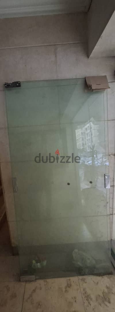 باب زجاج 2 درفه