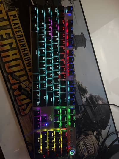Keyboard english blue switch
