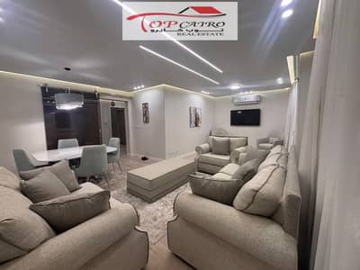 Luxury apartment for sale cash in Madinaty B10 area 165m, Super Lux finishing