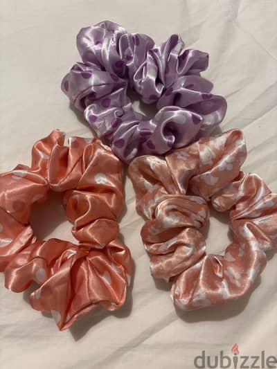 Hair scrunchies