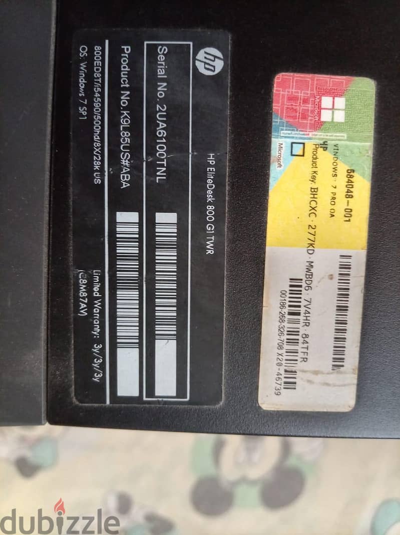HP 800 G1 TWR 15