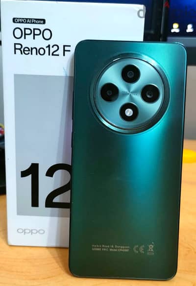 Oppo Reno 12 F بالكرتونة+5Cases
