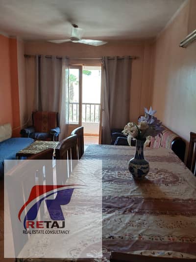 Furnished apartment for rent, 70 square meters, in the Third Settlement, near the German University.
