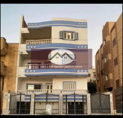 House for sale piece 252 in front of Damietta University on the main street double face