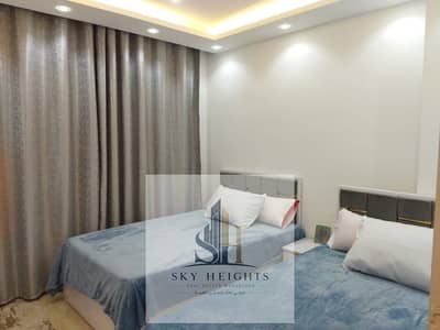 Furnished apartment for rent in Rehab City, prime location near Gateway Mall, Mall 2 & Gate 13. Premium finishes at a great price.