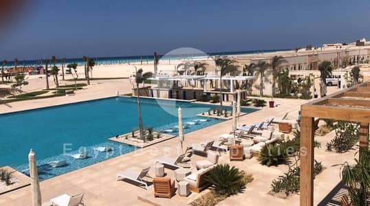 Own a fully finished, one-bedroom chalet with a garden in Seashore Ras El Hekma, one of the finest villages on the North Coast. Chalets for sale