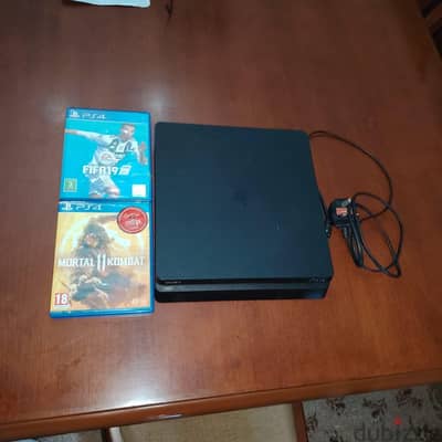 ps4 slim 500 gb with 2 games