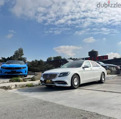 إيجار سيارة  مرسيدس ميباخ s450  بالسائق 12 ساعة | |خدمة VIP