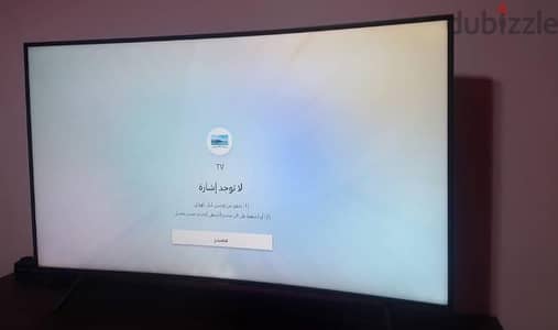 شاشه سامسونج الاصليه ٥٥ بوصه سمارت كيرف