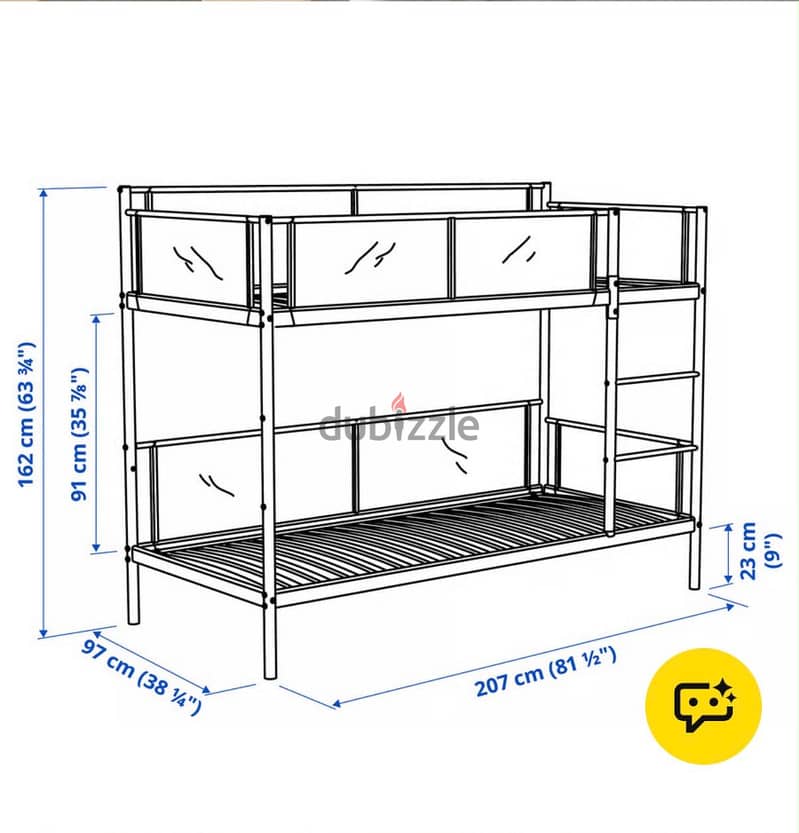 Ikea bunk bed 2