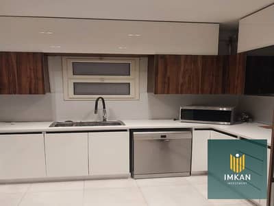 A fully finished, 3-bedroom apartment is available for sale in Al Maqsad Compound, New Capital. It is ready for immediate occupancy and offered at a s