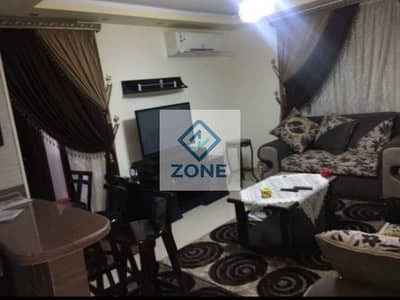 Furnished and air-conditioned apartment for rent in Madinaty B7, first floor, 84 sq m, with 2 bedrooms and a bathroom, for only 20,000.