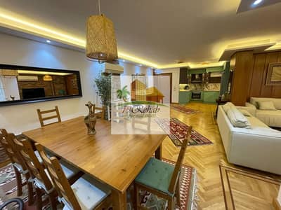 Apartment for sale 128m + 50m private garden in Madinaty B11 garden view special finishing super lux