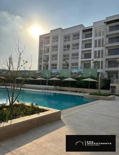 A bargain price for rent: a fully finished apartment with an open view of the swimming pool in Blue Views Mivida
