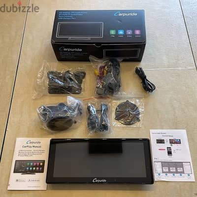 Carpuride 10 Inch Screen Apple Carplay for ios and android