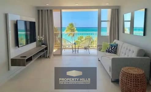 Chalet finished with air conditioning and kitchen overlooking the sea from حسن علان Swan Lake El Gouna in Hurghada, Red Sea