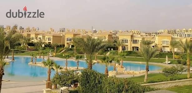 Standalone villa 540m on landscape and lagoon for sale in Stone Park Compound