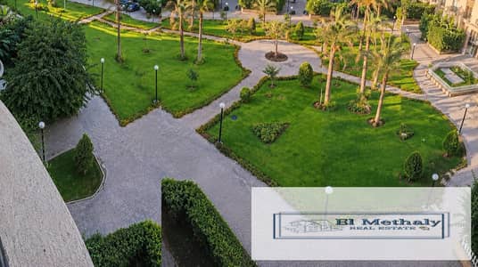 شقه قانون جديد للايجار في مدينه الرحاب فيو وايد جاردن بالمطبخ والتكيفات بسعر مميز جدا  new cairo el rehab city