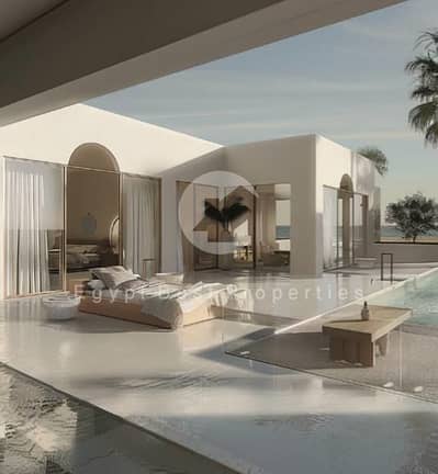 شاليه في هاسيندا حنيش للبيع غرفتين دايركت لاجوون استلام قريب بتقسيط علي 8 سنين و مقدم 5%