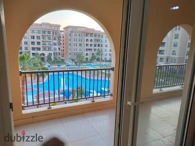A fully finished apartment directly on South 90th Street,opposite the American University in Cairo (AUC), in the 90 Avenue compound in 5th Settlement