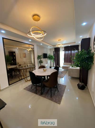 Apartment for sale 149m in Village West compound in Sheikh Zayed (فيلدج ويست) with air conditioners and kitchen