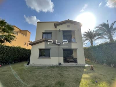 The lowest price for a fully finished ultra super luxury villa ready to move in immediately with a distinctive view for sale in Mivida Emaar Compound