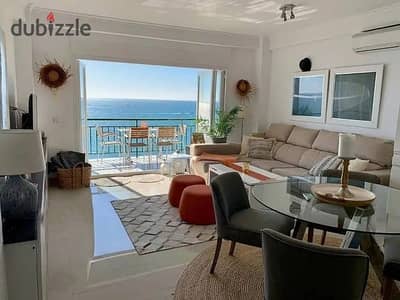 Fully finished chalet for sale in Marseilia Beach 5, North Coast, in the heart of Ras El Hekma.