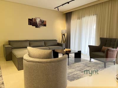 furnished apartment for rent with special price in 90 avenue  - prime location - New Cairo