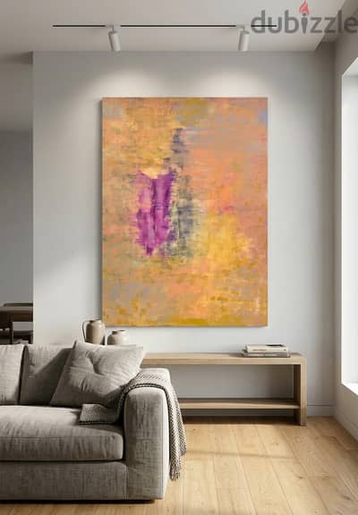 [Vibrancy Unveiled] Original Mixed Media on Canvas, 2025 140 x 100 cm
