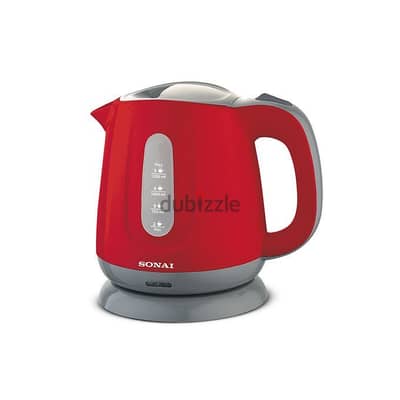 Sonai Kettle Plastic - Red-  1,2L- New
