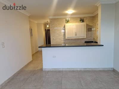 Rooftop apartment for rent (120 sqm) located behind Mall of Arabia—first right off Gamal Abdel Nasser Road, facing the Zayed 3 entrance via the Dahsho