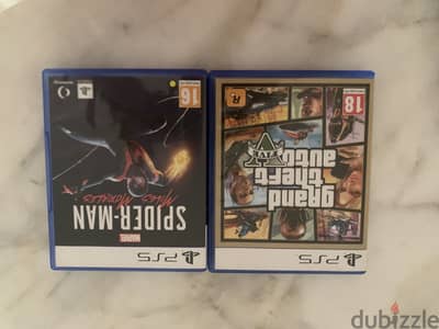 Gta 5 and spider man ps5