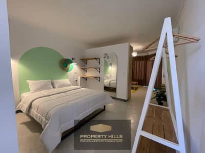 A fully furnished chalet with air conditioning and an open sea view for sale in the North Coast managed by Hilton Glee North Coast