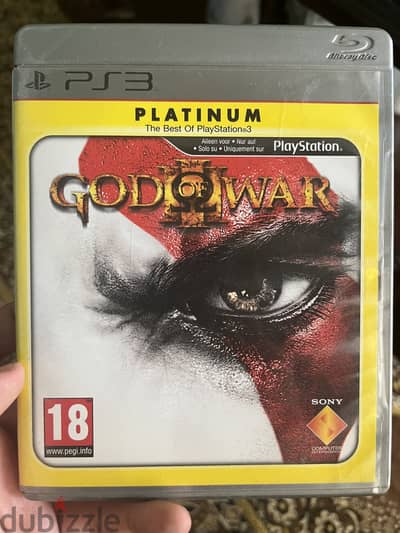 God of war 3 platinum original European edition (PAL)