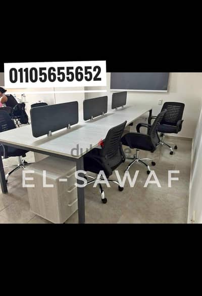 خلية عمل،مكاتب موظفين،ورك ستيشن،work station،بارتيشن partition
