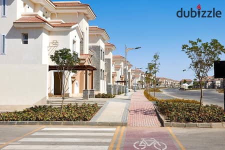 Fully Finished Twin Villa for sale in in Al Maqsed New Capital with Best Price ! in installments untill 2032!