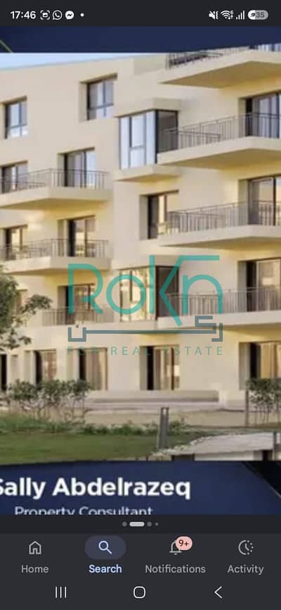 Orascom O West Apartment 119 Sqm 2Bed 2 Bath Semi Finished 3rd Floor Med Yard Med Yard Prime Location