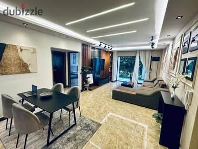 Fully Furnished 2-Bedroom Apartment for Rent in the Prestigious Lake View Residence Compound