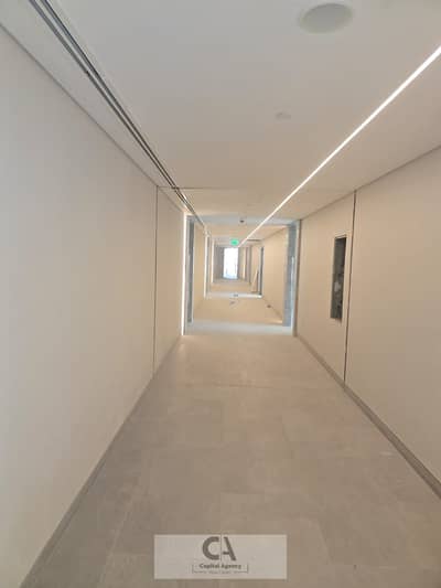 fully finished administrative office for rent 155sqm with air conditioning – in a prime location on Park Street, steps from 5A, Fifth Settlement, New