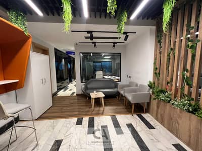 office for rent 550 sqm , fully finished and air-conditioned, on 90th Street, near Concord Plaza - Fifth Settlement
