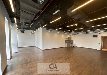 fully finished administrative office for rent with air conditioning 127sqm  in The Place Mivida, near Hyde Park and Sodic Eastown, Fifth Settlement