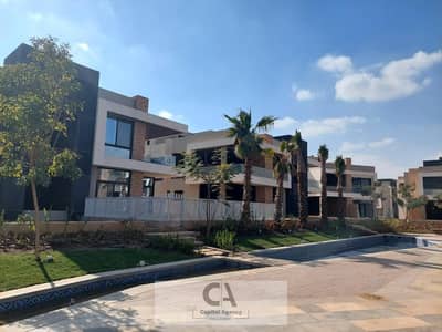 Villa for sale in the Fifth Settlement in front of the American University, Midtown Compound, with a cash discount | or a 10% down payment and install