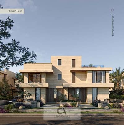 Apartment for sale in Tierra Compound, 6th Settlement, next to Hyde Park and Zed East, with only a 5% down payment and installments over 10 years with