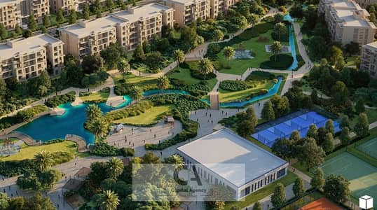 Apartment for sale in East Vale Compound, fully finished, in Mostakbal City. 5% down payment. Book now with Sodic Real Estate Development | East Vale