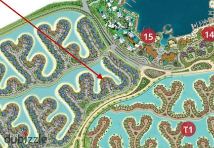 Luxury 259m² Duplex for Sale in SouthMED C1 | Private Garden | Direct Lagoon & Marina View | 10-Year Installments