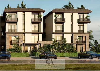 Apartment for sale in the Fifth Settlement in Telal East fully finished with AC with a 5% down payment and installments over 10 years
