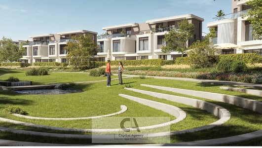 Apartment for sale with only a 5% down payment in the heart of Mostakbal City, Cityzen Al Kamzi project, with installments over the longest payment pe